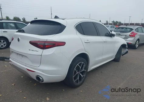 2021 Alfa Romeo Stelvio Ti Awd z USA, uszkodzony, nr VIN ZASPAKBN1M7D08122